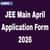 JEE Main April Application Form 2026 - Registration Link, Steps to Apply Online